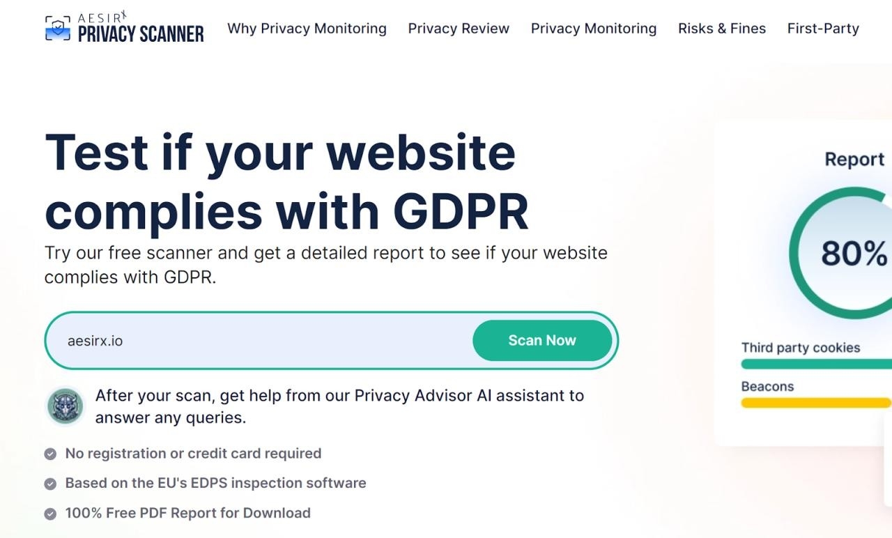understand your data with privacy scanner